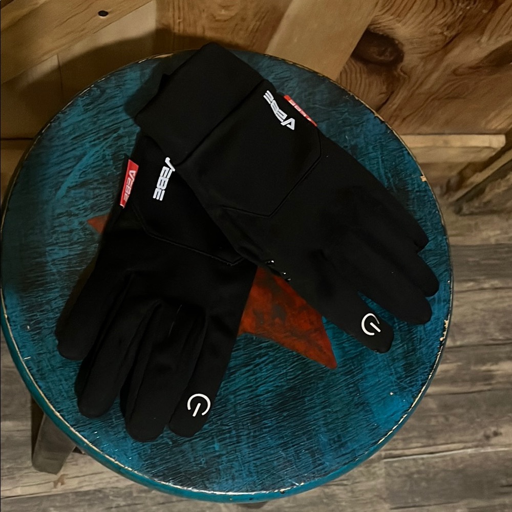 Black Touchscreen Gloves